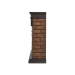 Портал Firelight Bricks Wood 30 камень темный, шпон венге