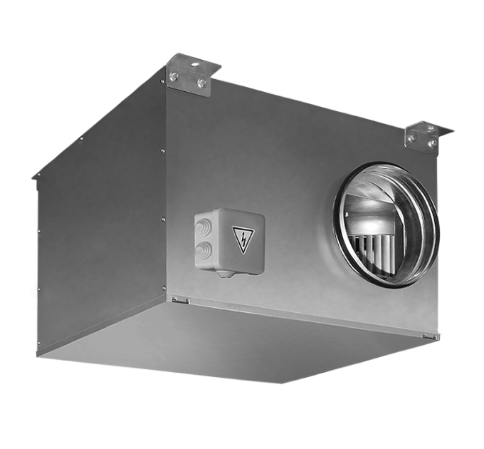 Вентилятор канальный круглый в звукоизолированном корпусе Shuft ICFE 200 VIM