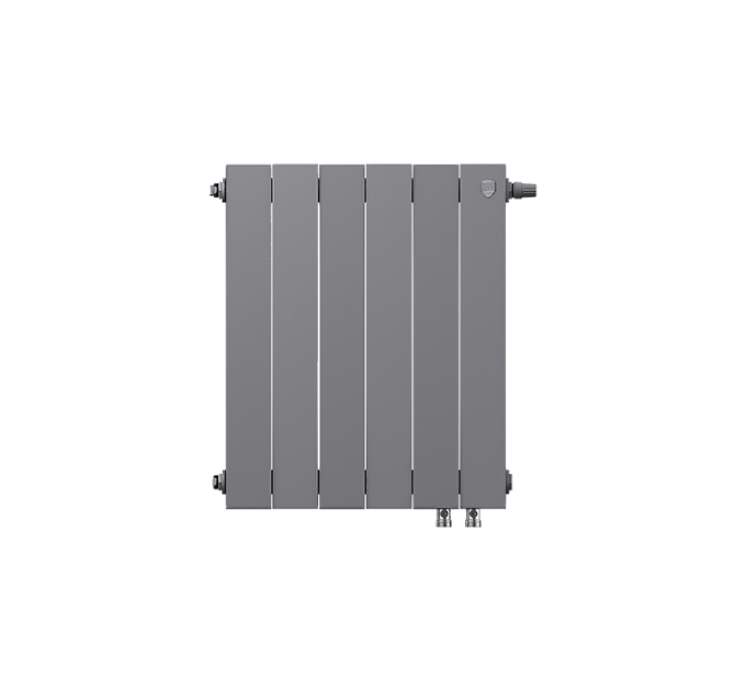 Радиатор Royal Thermo PianoForte 500 /Silver Satin - 6 секц. VDR