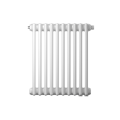 Радиатор трубчатый Zehnder Charleston Retrofit 3057, 12 сек.1/2 ниж.подк. RAL9016 (кроншт.в компл)
