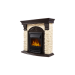 Портал Firelight Torre Classic камень слоновая кость, шпон венге