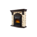Портал Firelight Torre Classic камень сланец натуральный, шпон венге